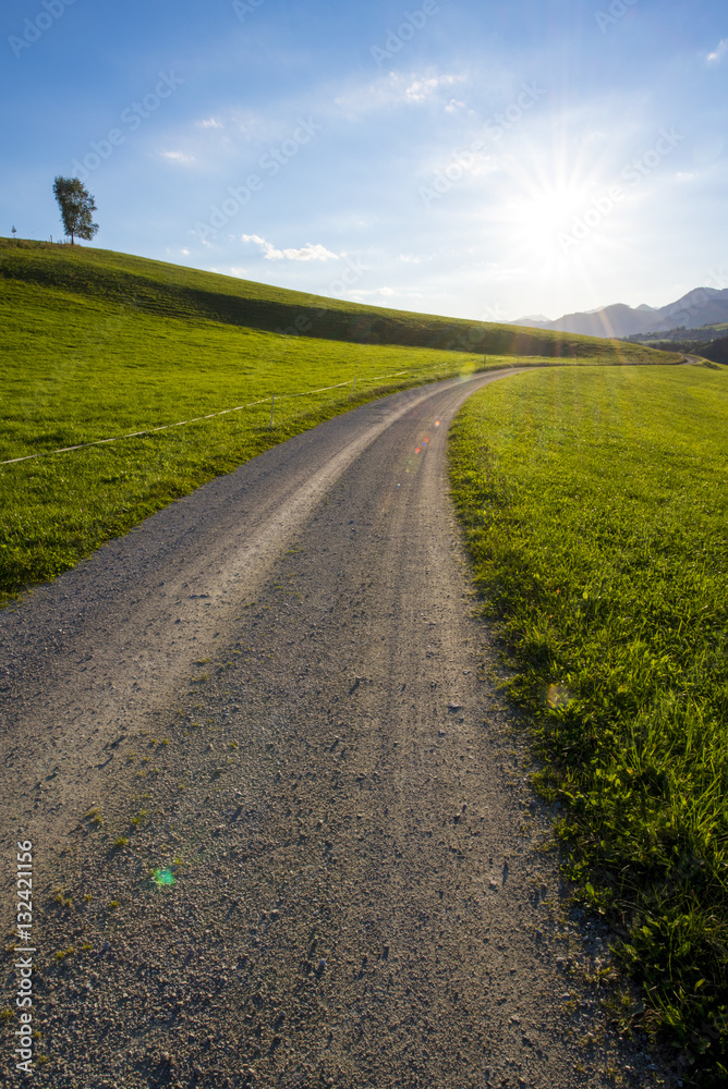 Naklejka premium Styria, Austria, Thal