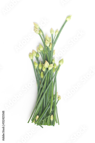Garlic Chives Flower. Nira