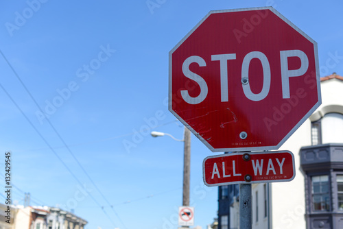stop sign.