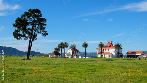 Crissy Field picnic area under the Blue Sky