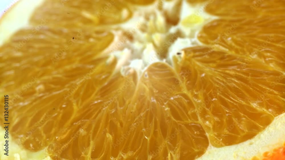 Close-up of orange juice expiring Close-up of orange juice expiring