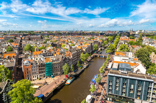 Photography Panoramic view of Amsterdam
