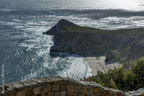 Scenic view to Cape of good hope, South Africa