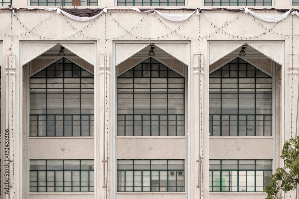 Apartment building / View of balconies of apartment building. Apartment building / View of balconies of apartment building.