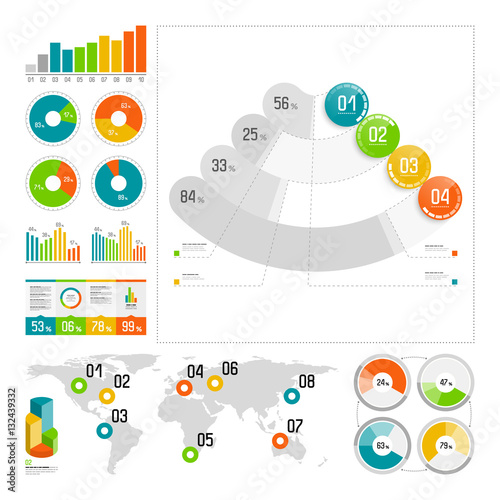 Infographic elements