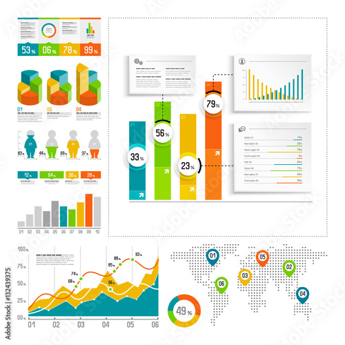 Infographic elements
