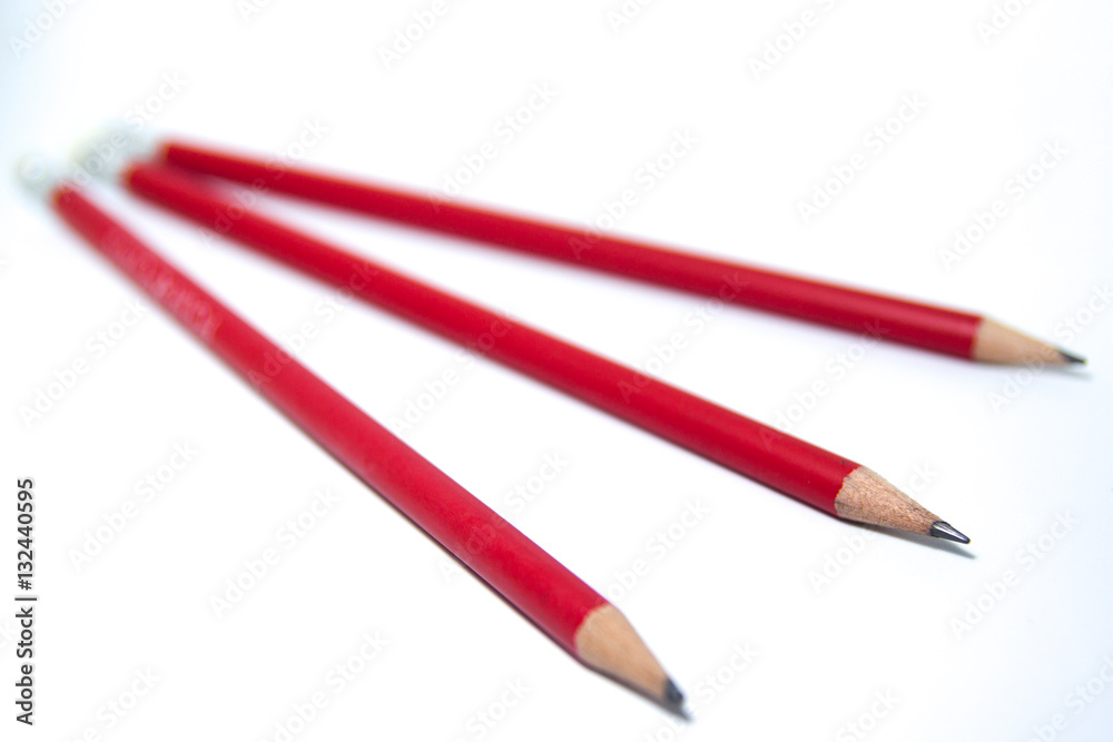 tree red pencil point tree red pencil point