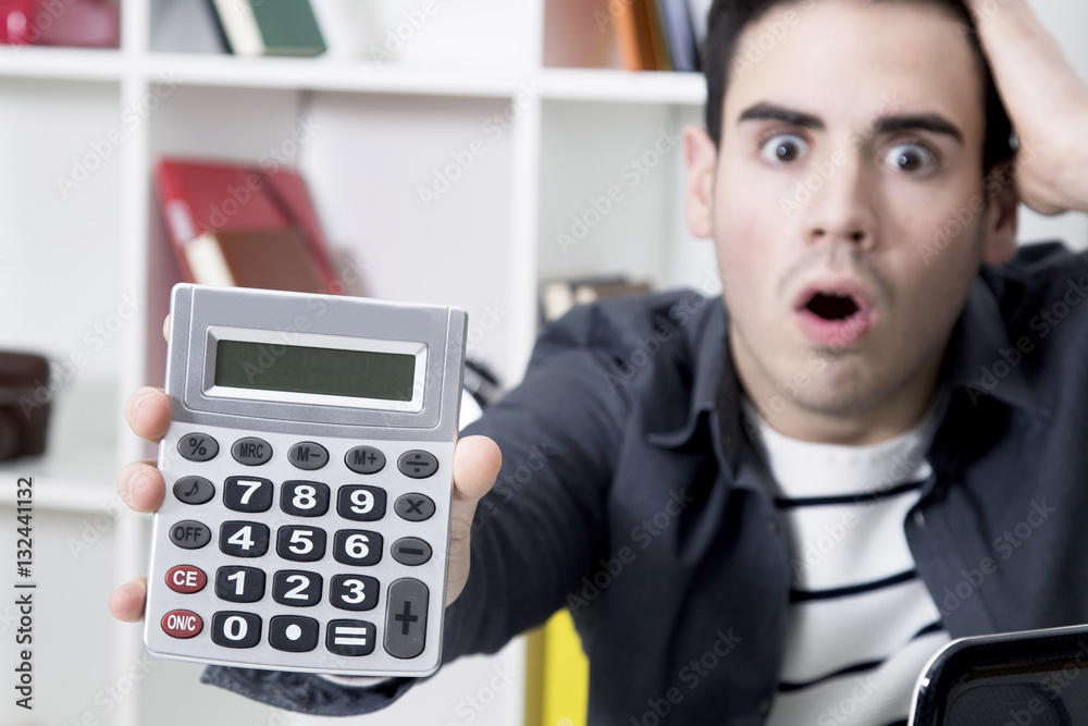 calculator in first plane with man afraid calculator in first plane with man afraid