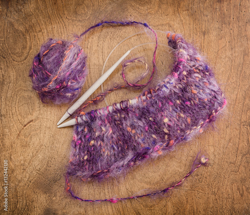 Fototapeta kuchenna kniting