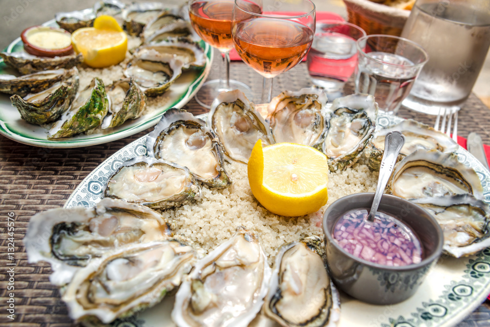 Oyster dish, Paris, France
