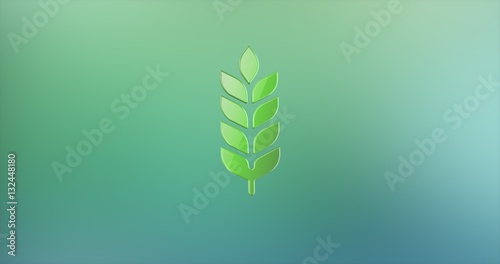 Wheat Color 3d Icon