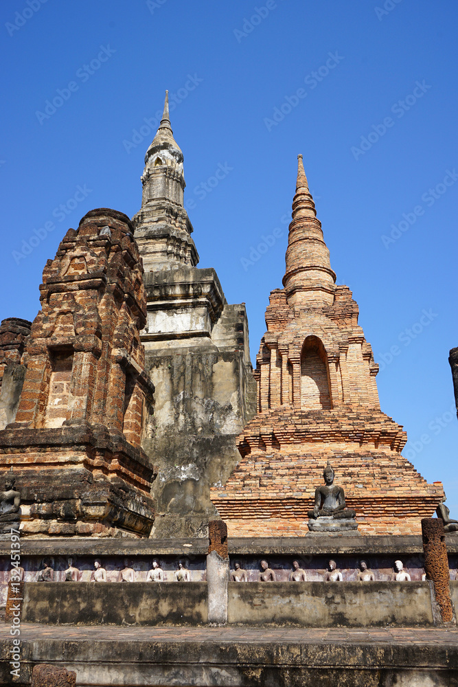 sukhothai historical park in Thailand