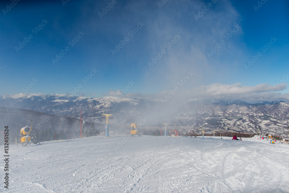 Winter in carpathian mountains Winter in carpathian mountains