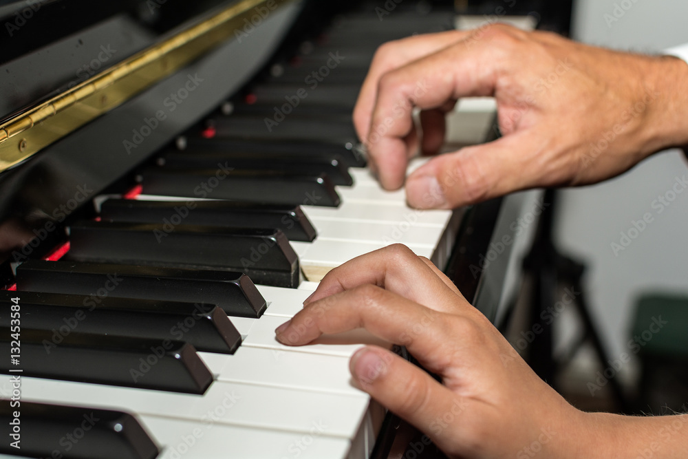 Obraz premium Piano class