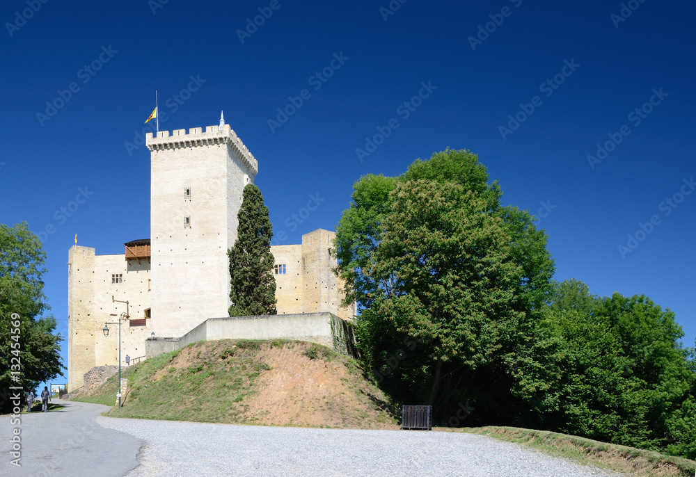Medieval castle of Phoebus in Mauvezin