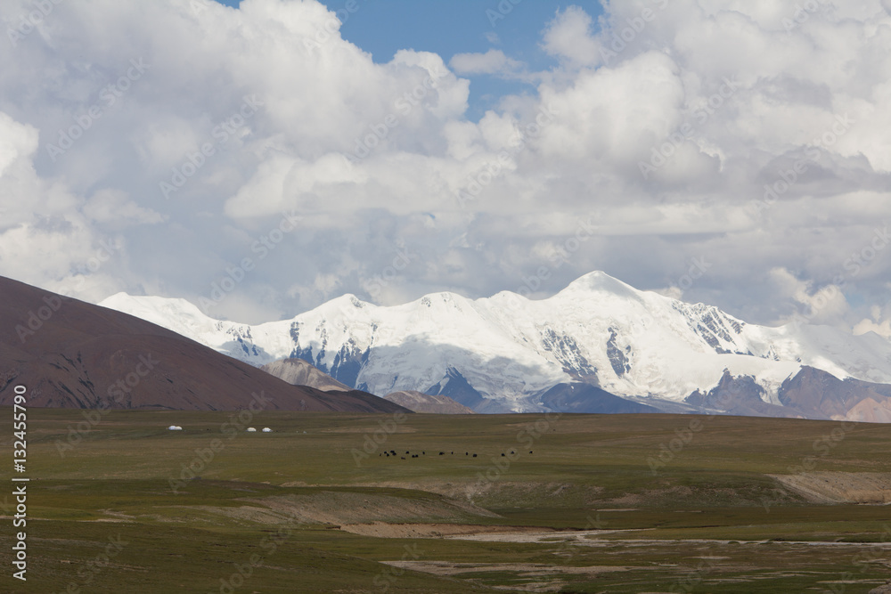 Mountain Range, Tibet, PR China