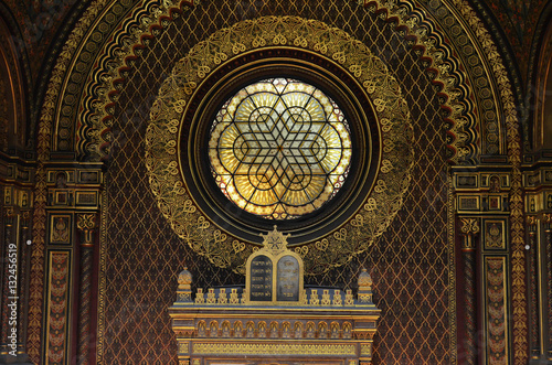 The synagogue in Prague
