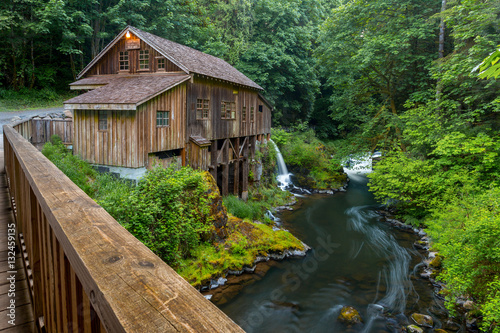 Fotografia, Obraz Oregon Gristmill