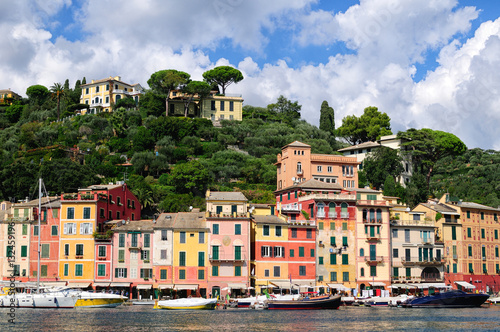 Portofino, famoso paese della Liguria, Italia