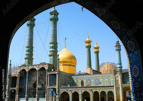Shia Islam Shrine of Fatema in Qom
 photo