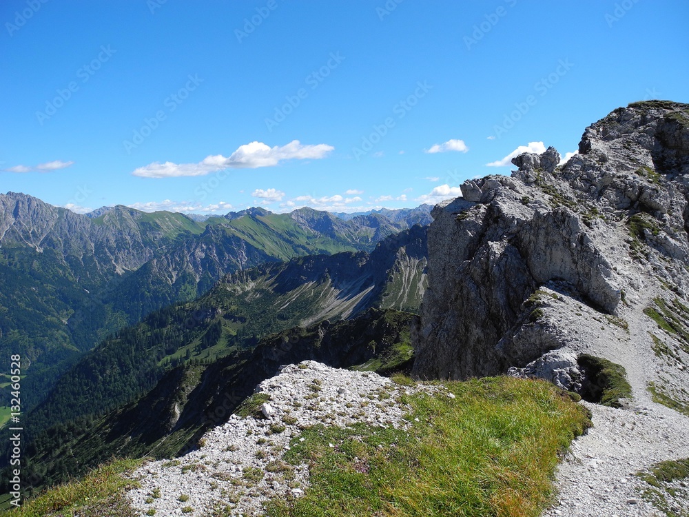 Allgäuer Berge bei Hinterstein und Hindelang