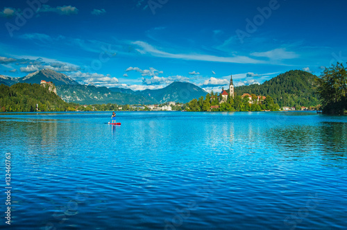 Lake Bled with the island