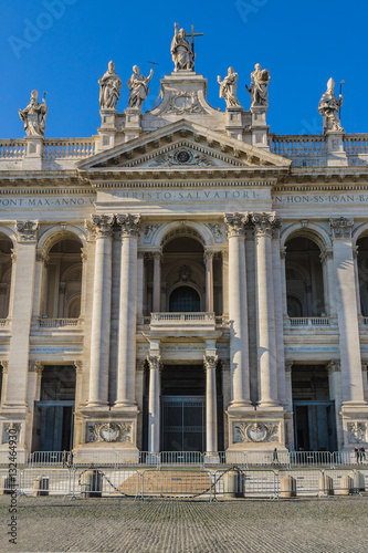 Papal Archbasilica of St. John (San Giovanni in Laterano). Rome.