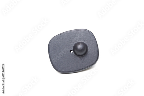 Картината върху платно RFID hard tag isolated - Shoplifting and anti-theft system - Electronic Article