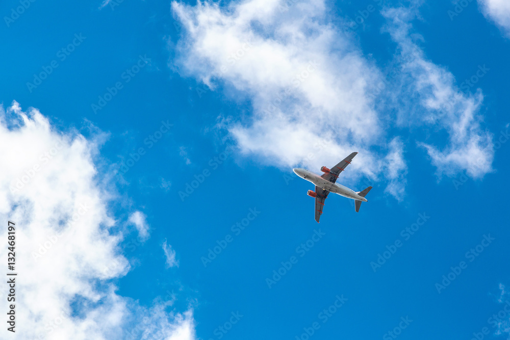 Airplane in the sky Airplane in the sky