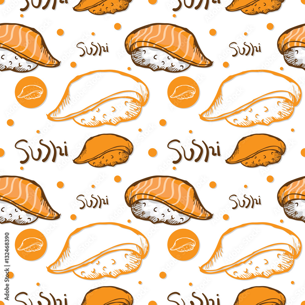 pattern sushi drawing graphic design objects wallpaper pattern sushi drawing graphic design objects wallpaper