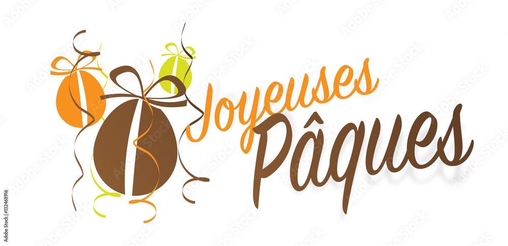 Fototapeta premium Joyeuses Pâques