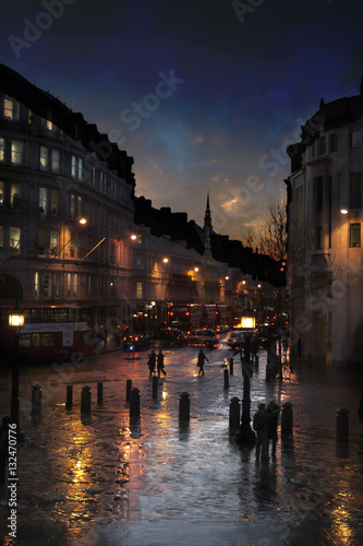London Rain © Dean