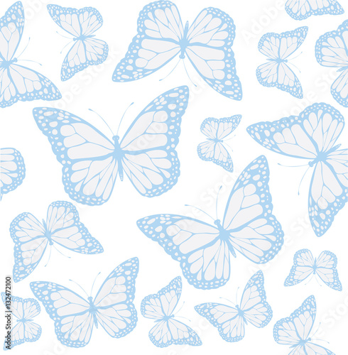 vector butterfly background