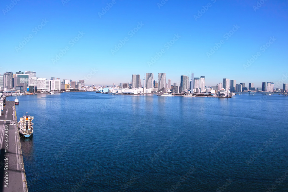 Obraz premium 東京湾の風景