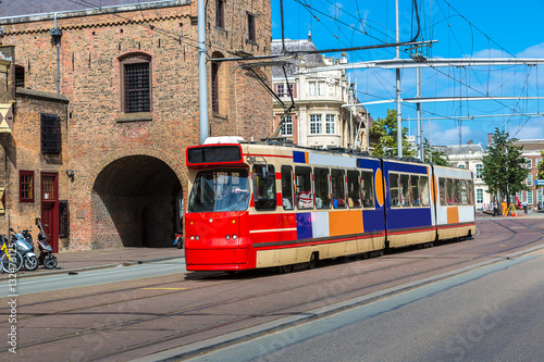 City tram in Hague