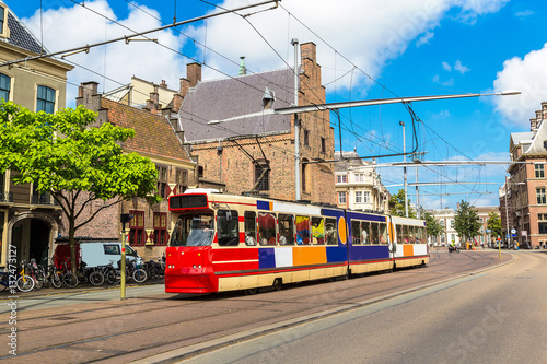 City tram in Hague