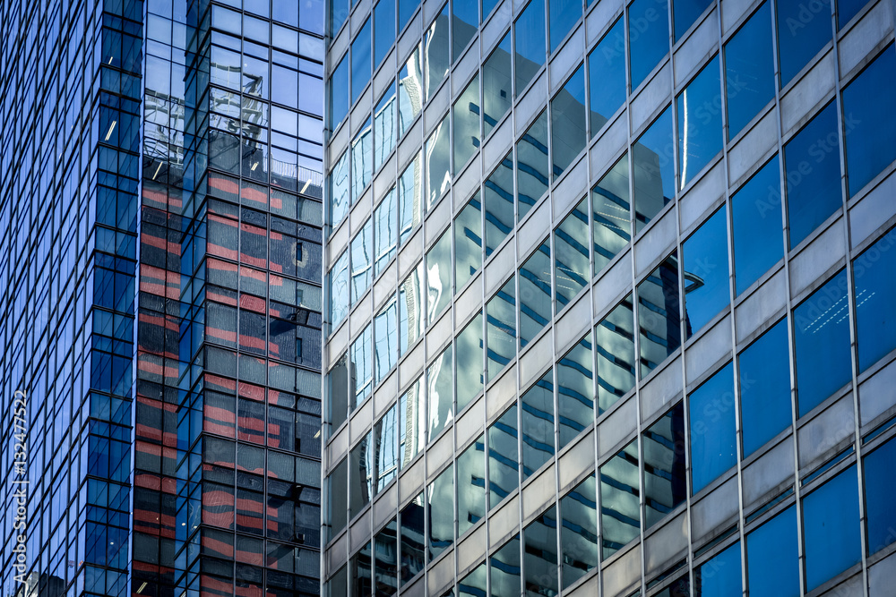 windows of commercial building in Hong Kong windows of commercial building in Hong Kong