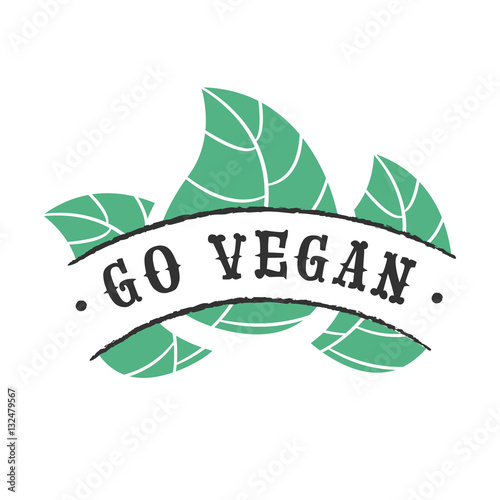 Go vegan icon