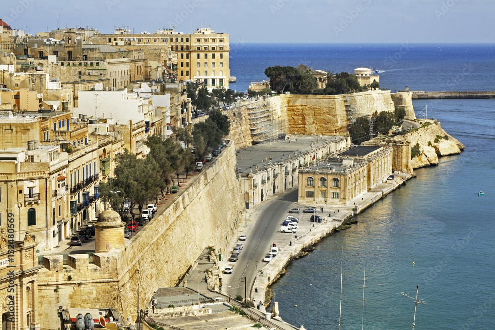 View of Valletta. Malta