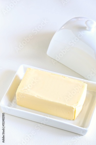 Butter in Butter Dish