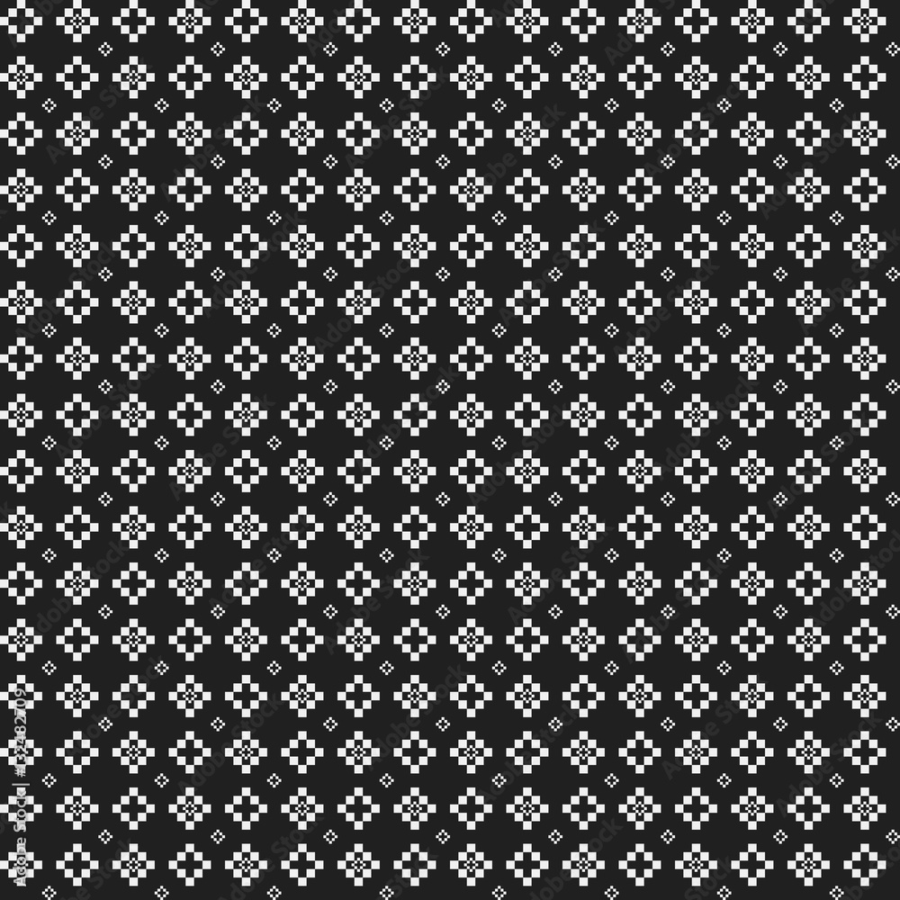 Strict pixelated seamless pattern in corporate style. Useful for web backgrounds, textile or interior design. Strict pixelated seamless pattern in corporate style. Useful for web backgrounds, textile or interior design.