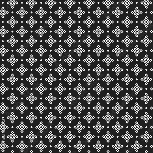 Strict pixelated seamless pattern in corporate style. Useful for web backgrounds, textile or interior design.