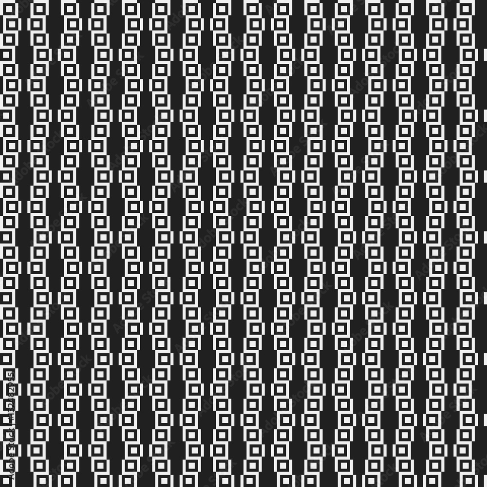 Strict pixelated seamless pattern in corporate style. Useful for web backgrounds, textile or interior design.