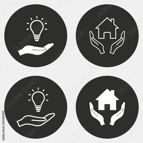 Donate icon set.