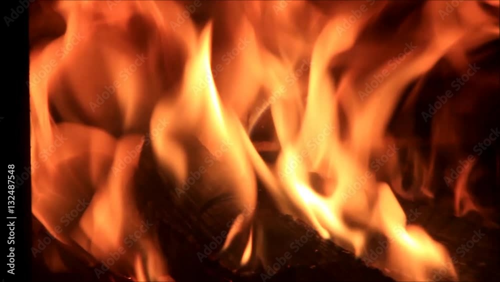 fire burns in a fireplace
fire burns in a fireplace