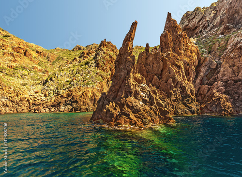 Cliffs of Scandola coastline