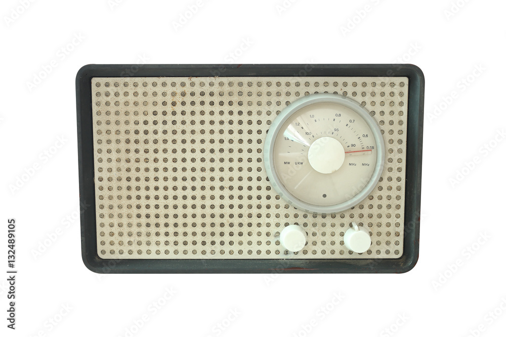 Fototapeta premium Old retro radio