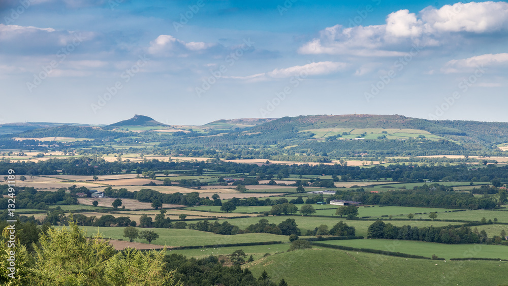 View from Clay Bank, North Yorkshire, UK