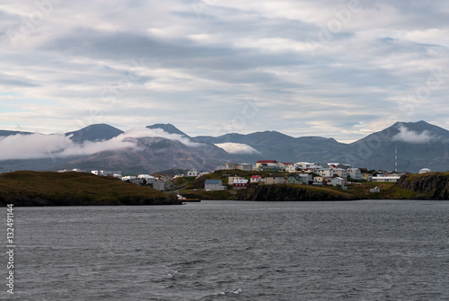 Scene of the Stykkisholmur, in the Snaefellsnes peninsula, west Iceland