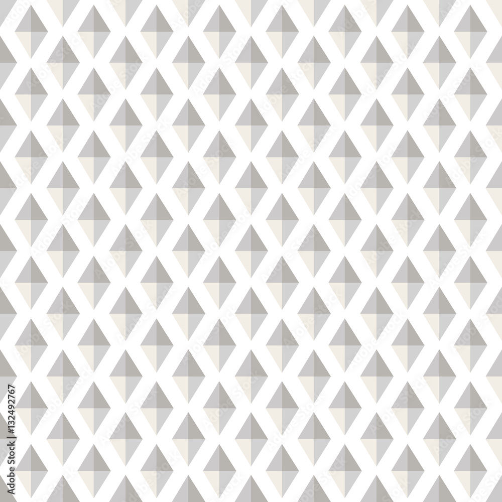 3d illusion triangles seamless pattern. Shades of gray. 3d illusion triangles seamless pattern. Shades of gray.